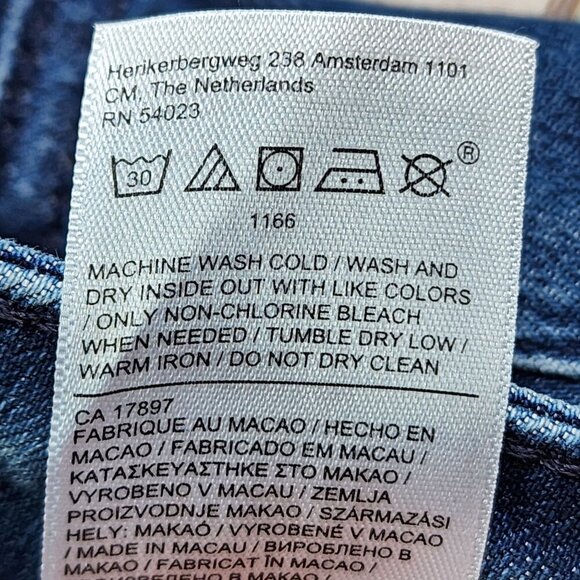 Athleta Sculpttek Ultra Skinny Jeans Size 2 True Blue Denim Stretch Womens Pants - Picture 8 of 12